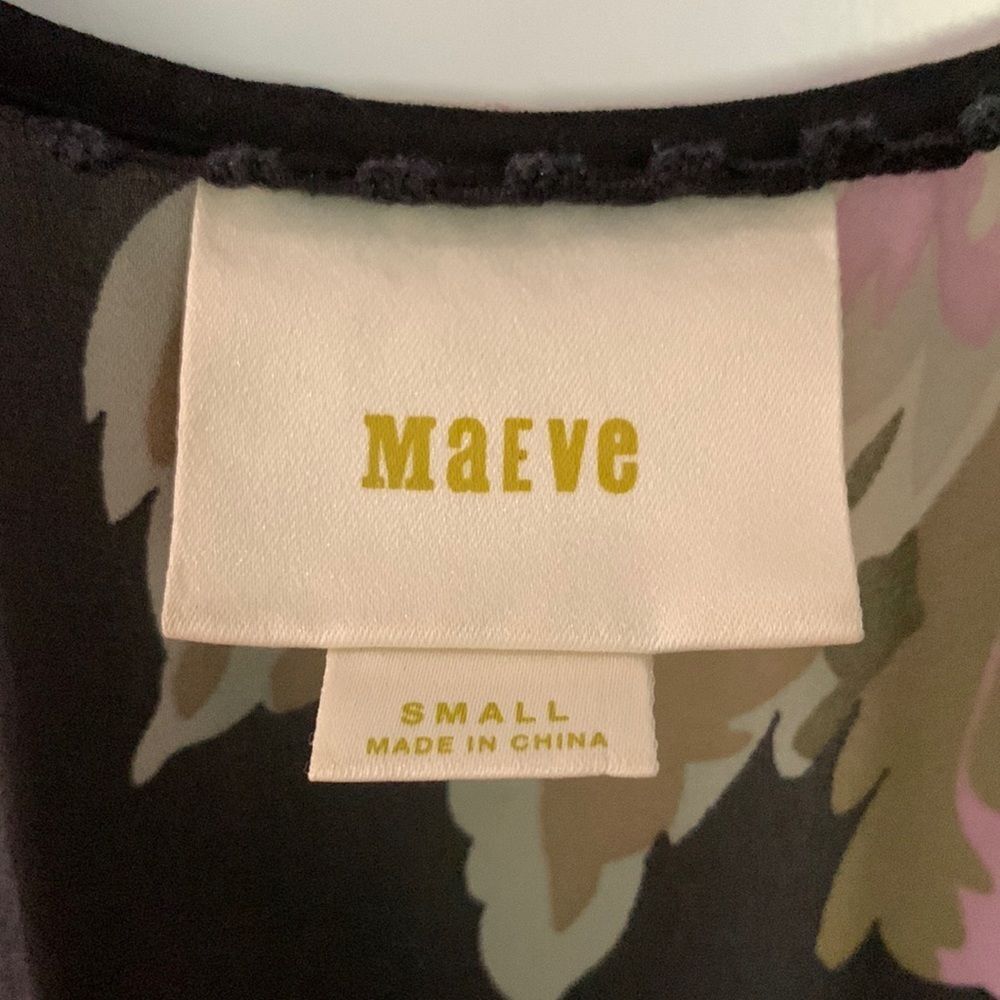 Anthropologie Maeve Violetta Floral Babydoll Dress - Picture 3 of 5